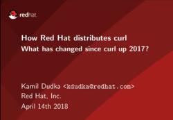 Thumbnail image of How Red Hat distributes curl